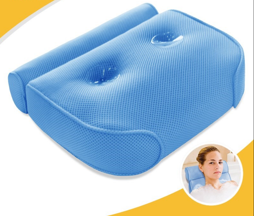 Bathtub anti-skid massage pillow