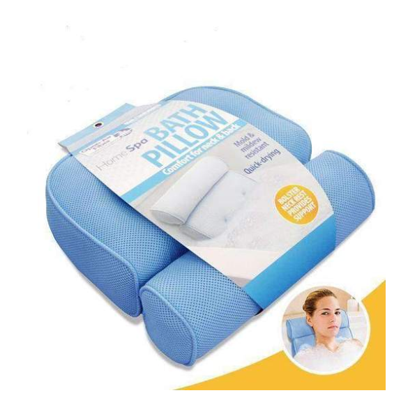 Bathtub anti-skid massage pillow