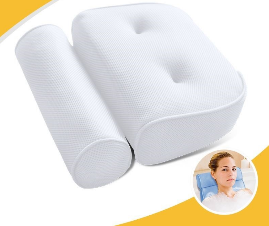 Bathtub anti-skid massage pillow