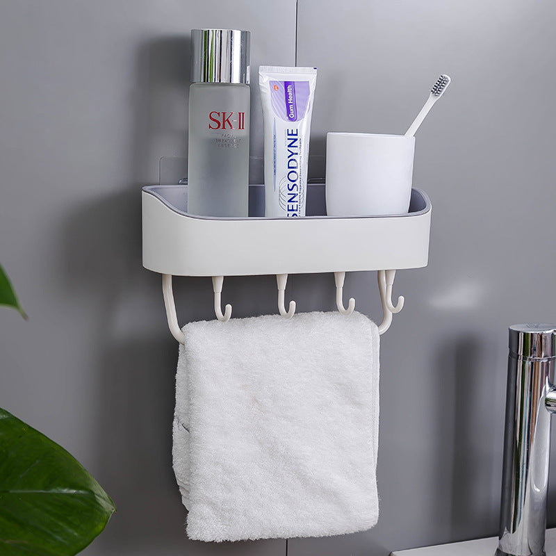 Punch-free Bathroom Wall Mount Rack