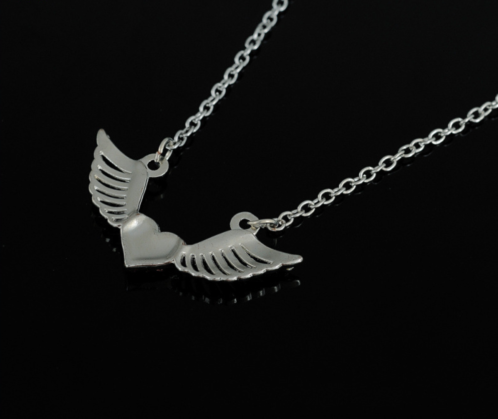 Angel Wings Love Necklace
