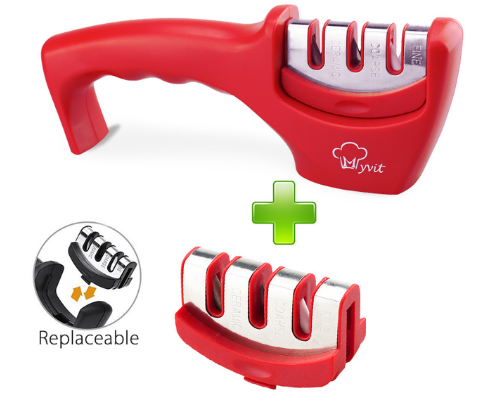 3-stage fast knife sharpener