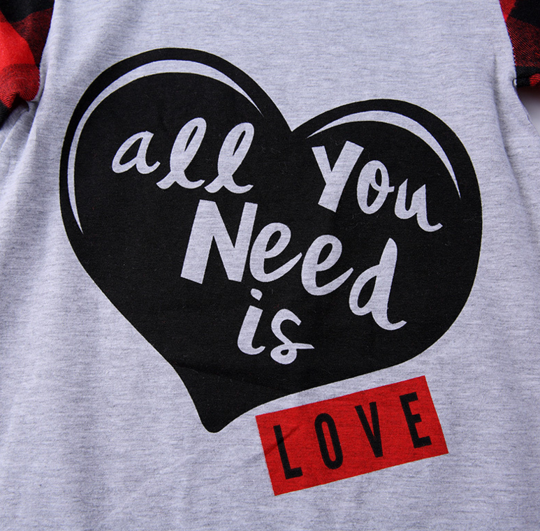All You Need is Love Baby Romper