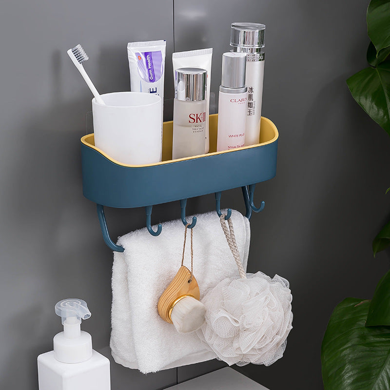 Punch-free Bathroom Wall Mount Rack