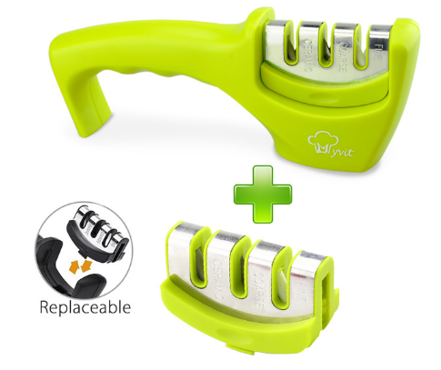 3-stage fast knife sharpener