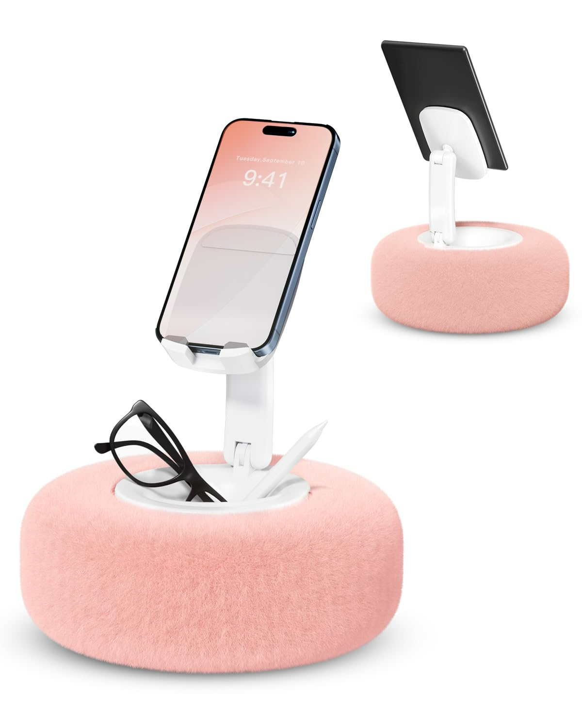 Luxoire Plush Pillow Phone Holder