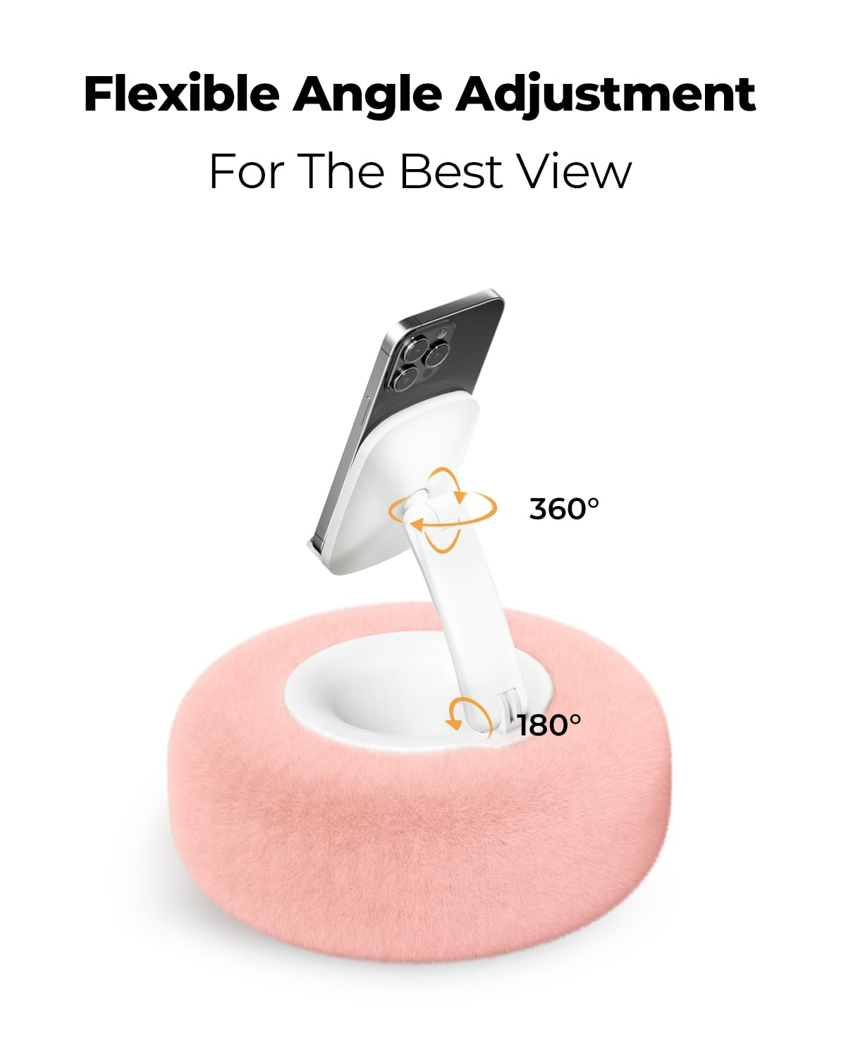 Luxoire Plush Pillow Phone Holder