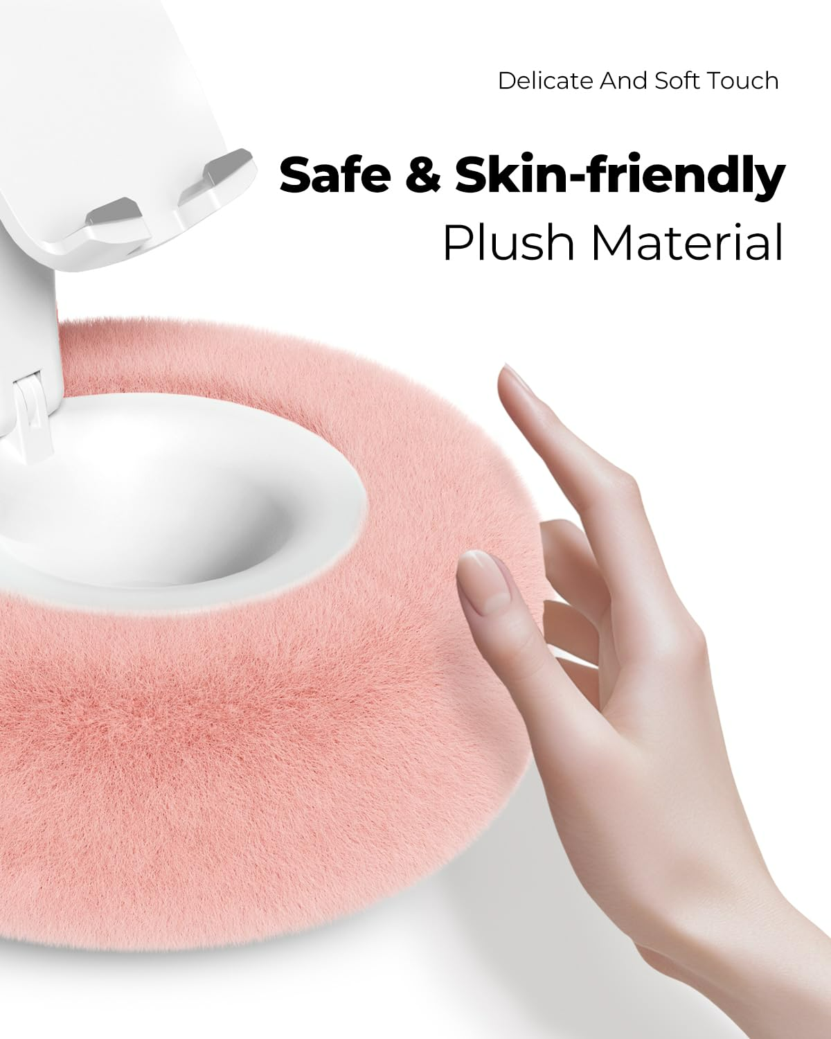 Luxoire Plush Pillow Phone Holder