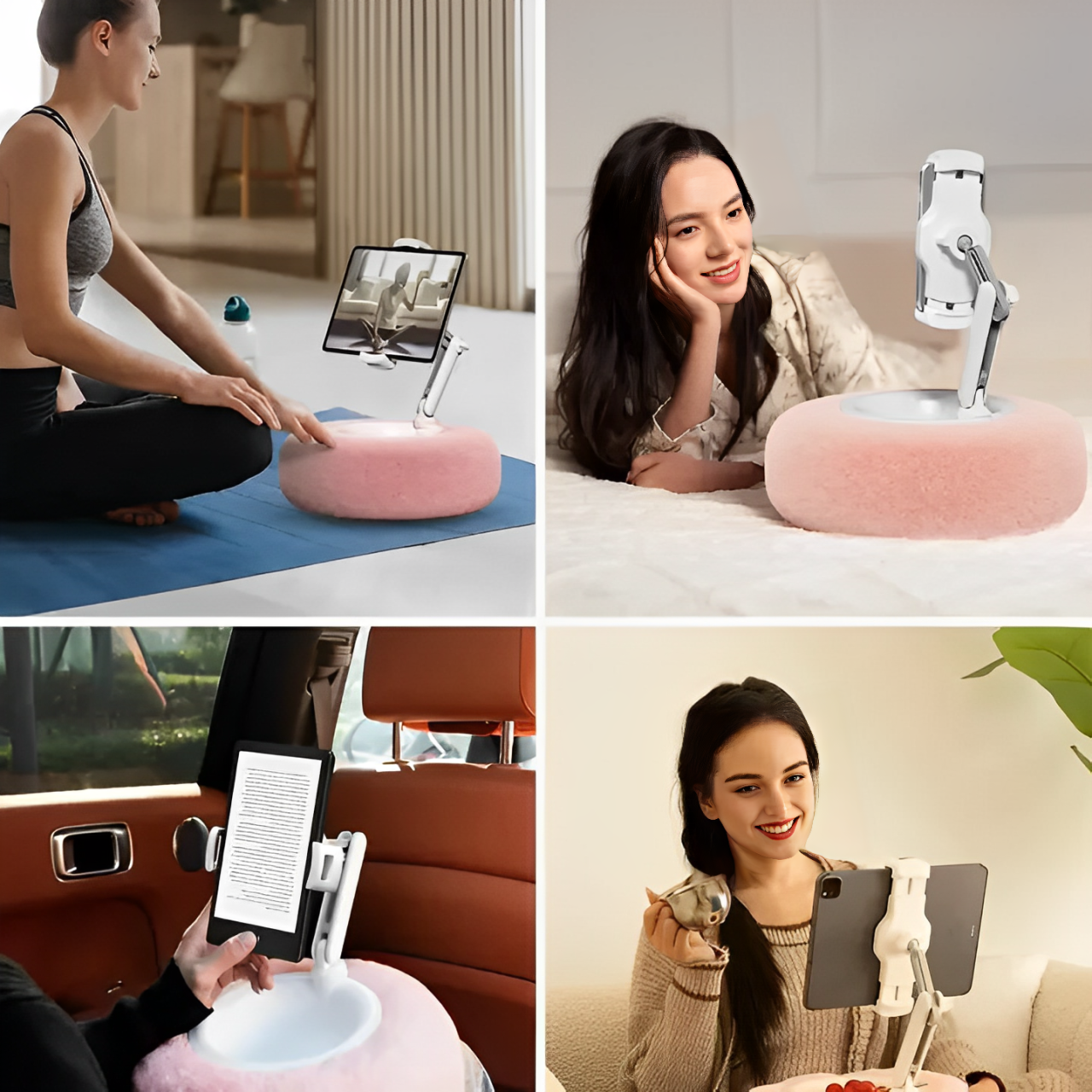 Luxoire Plush Pillow Phone Holder