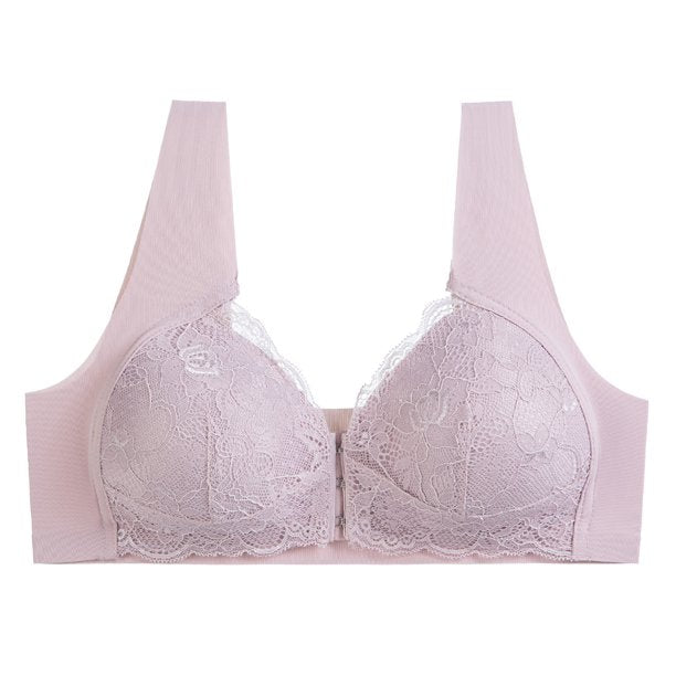 Seamless no steel lace bra