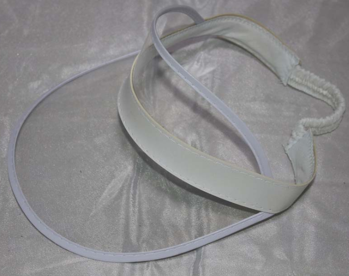 transparent PVC empty top hat