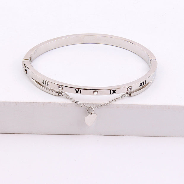 Fringed Heart Bracelet