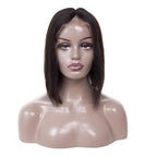 black straight  short wig