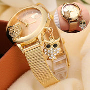 Cute Owl Wrist Watch