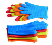 Non-slip kitchen silicone gloves