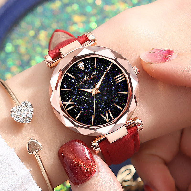Frosted Belt Wrist Watch