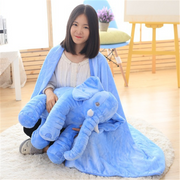 Elephant plush pillow