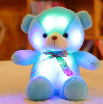 Luminous kid's teddy bear