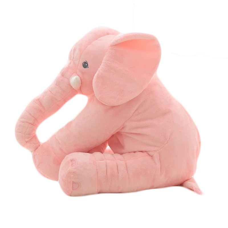 Elephant plush pillow