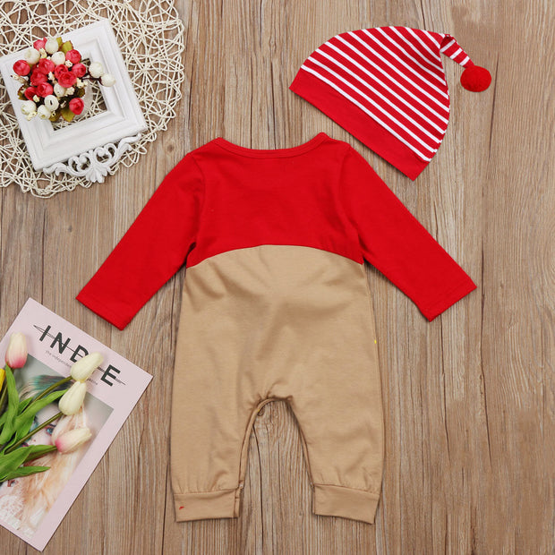 Cute Baby Romper with Hood