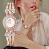 Crystal Alloy Bracelet Wrist Watch