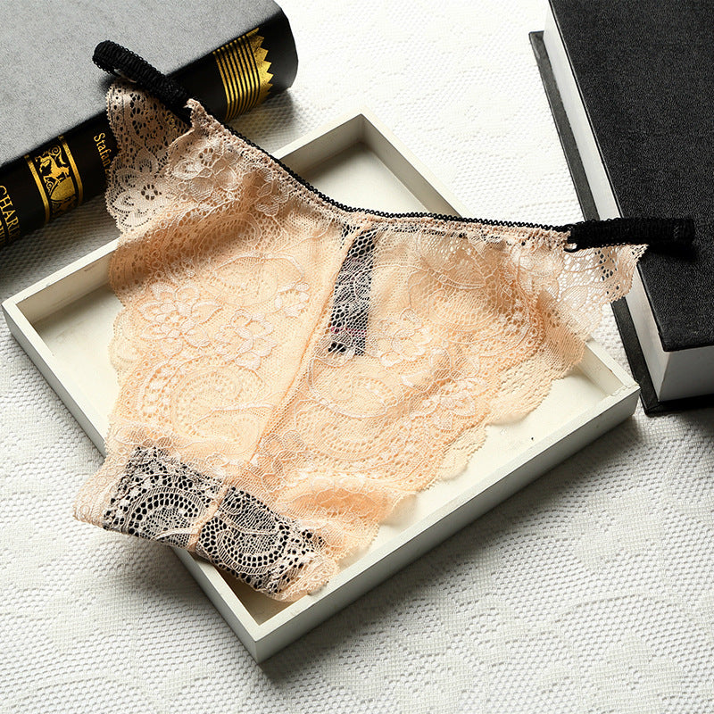 Lace trackless underwear