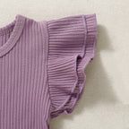 Children's romper and scarf set