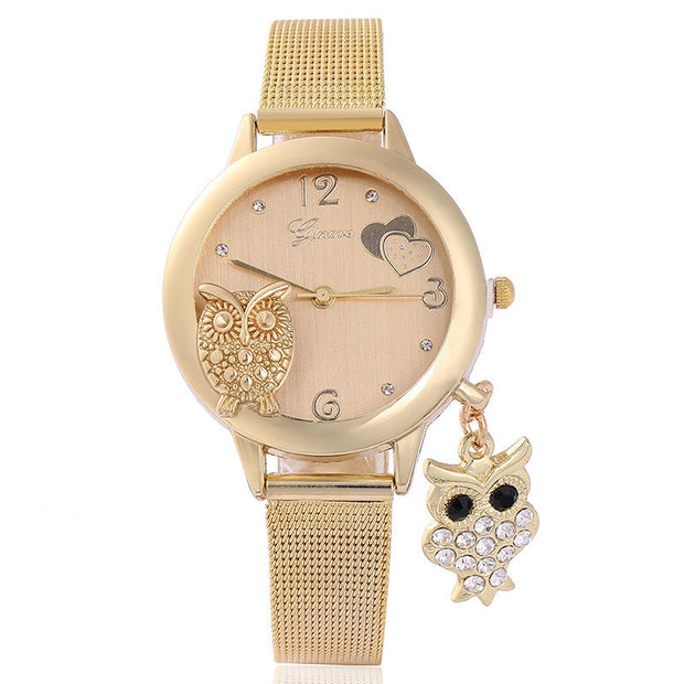 Cute Owl Wrist Watch