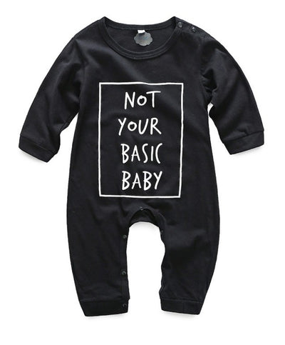 Not Your Basic Baby Romper