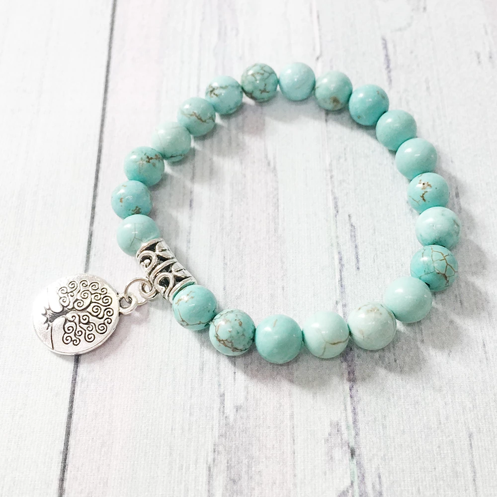 Bohemian Turquoise Stone Bracelet