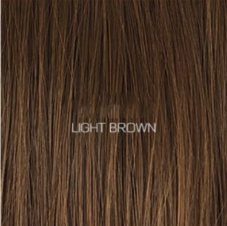 Oblique bangs short straight hair