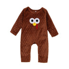 Brown Owl Baby Romper