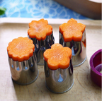 8 pcs stainless steel vegetable and fruit cutter