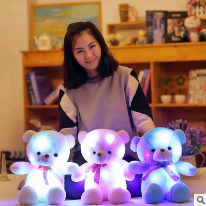 Luminous kid's teddy bear