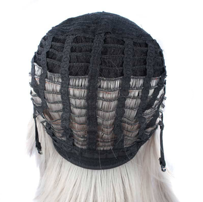 colored mid point wig