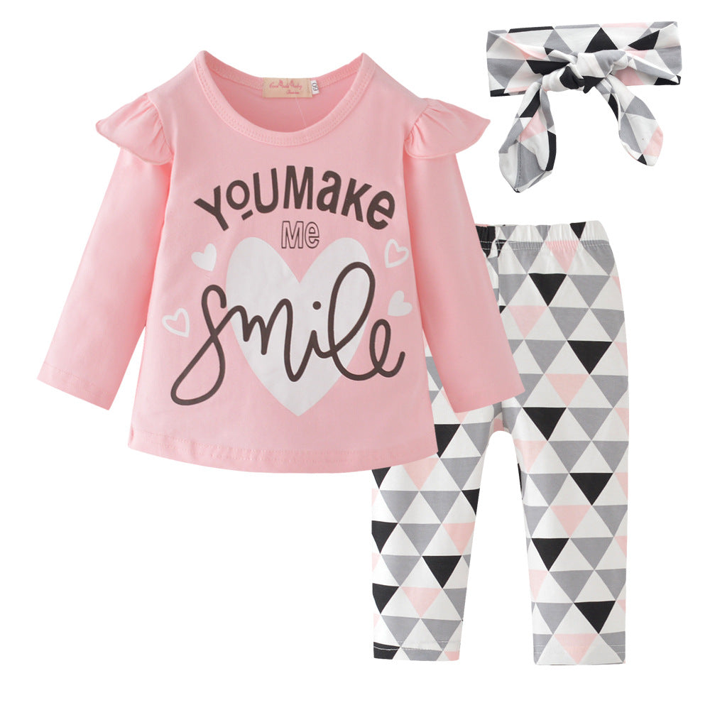 You Make Me Smile Baby Suit