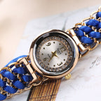Adjustable Rope Chain Wrist Watch