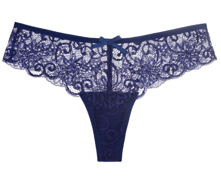 embroidery Lace Thong