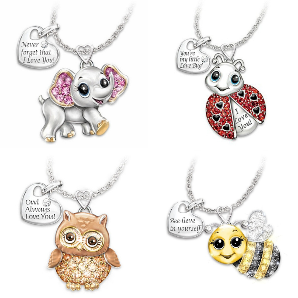 Cute Owl Pendant Necklace