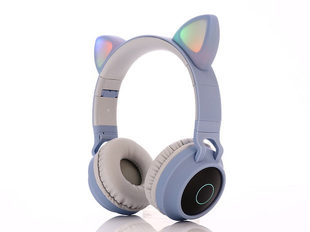 Cute Cat Ear Bluetooth Headphone
