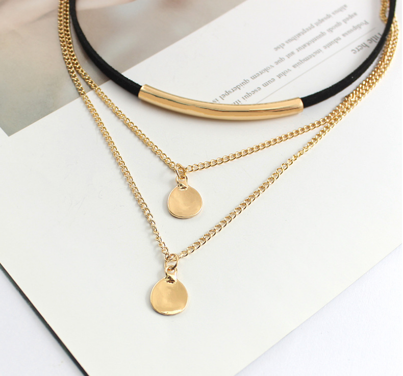 Multi-layer Shell Pendant Necklace