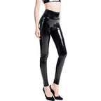 Mirror High Gloss Leather Pants