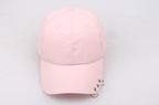 three ring pin baseball cap