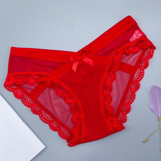 Hip-Lift Breathable Low-Rise Panties