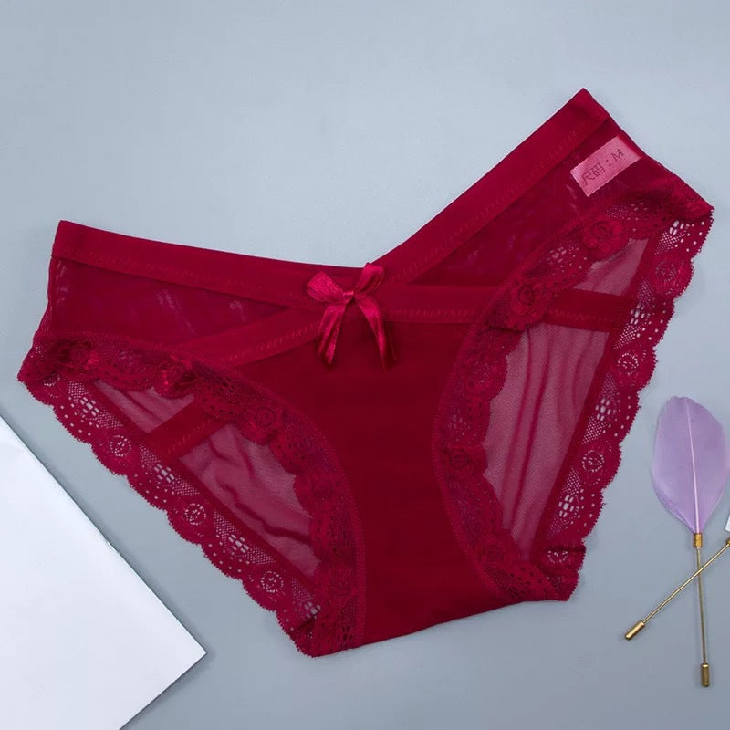 Hip-Lift Breathable Low-Rise Panties