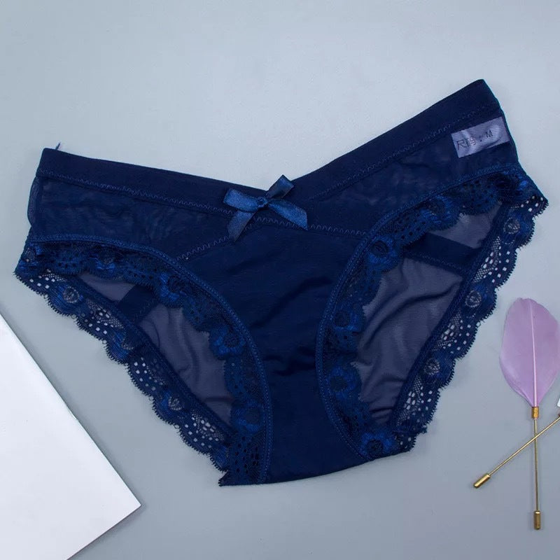 Hip-Lift Breathable Low-Rise Panties