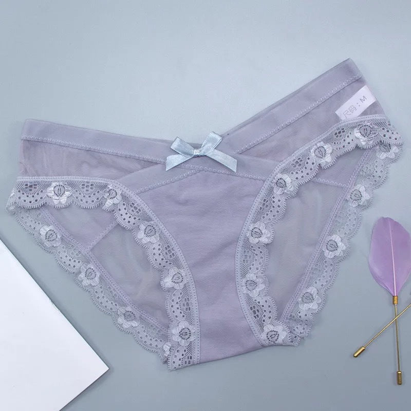 Hip-Lift Breathable Low-Rise Panties