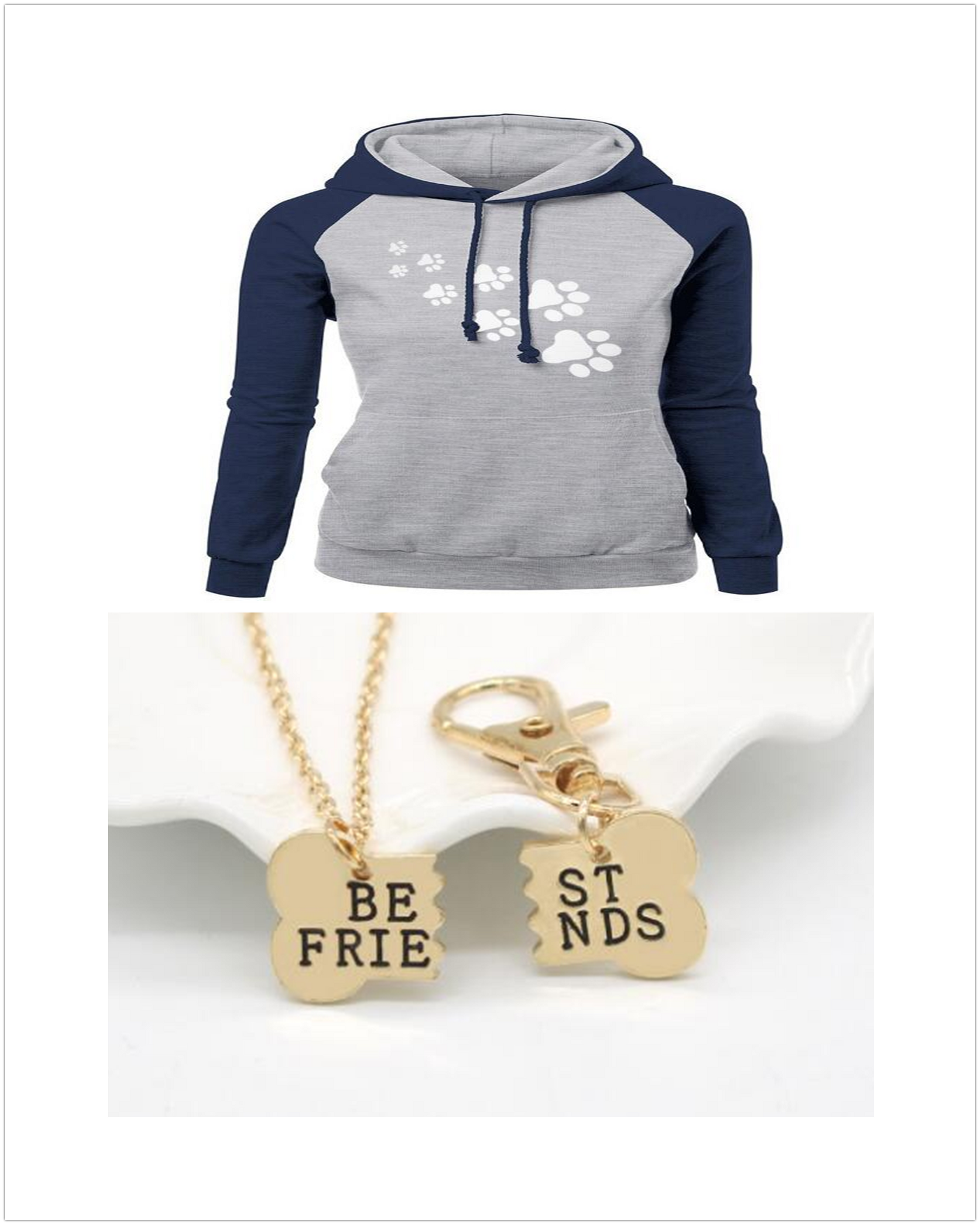 Doggie Paw Comfy Hoodie