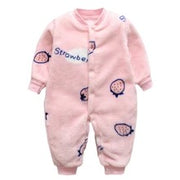 Soft Fleece Baby Rompers