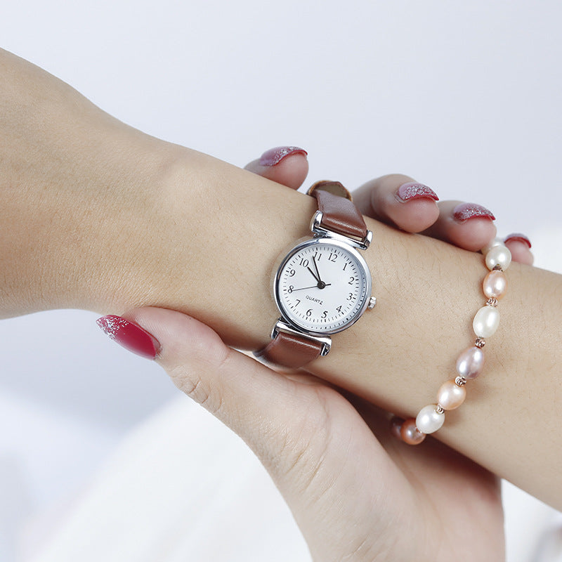Fine-Belt Dial Wrist Watch